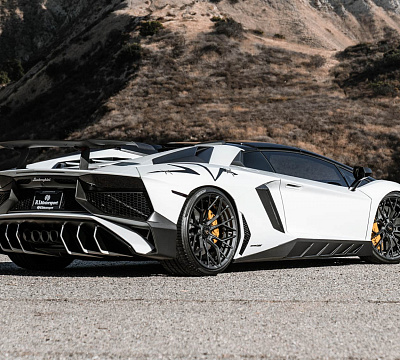 Фото дисков Brixton Forged PF10 на Lamborghini Aventador