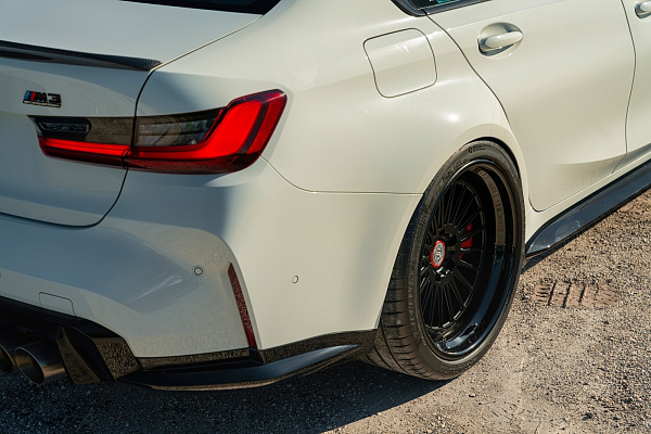 Фото дисков Strasse Wheels SV20 Track Черный сатин на BMW 3/M3 (G2x/G80)