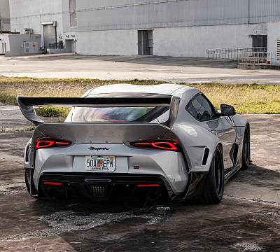 Фото дисков Strasse Wheels S6 Competition на Toyota Supra A90