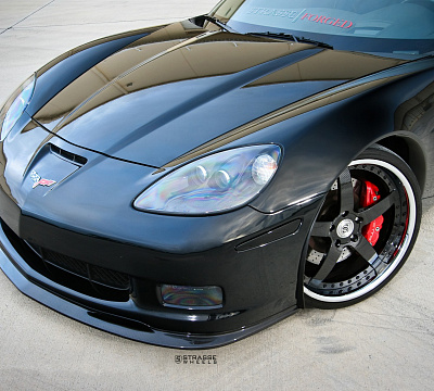 Фото дисков Strasse Wheels S5 Signature на Chevrolet Corvette C6