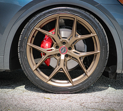 Фото дисков Vossen HF-5 на Audi Q5 (FY)
