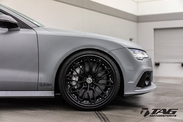 Фото дисков HRE S200 Черный сатин на Audi A/RS 7 (4G)