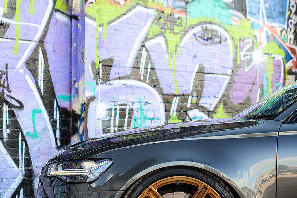 Фото дисков Vossen M-X2 Глянцевое золото на Audi A/RS 6 (C7)