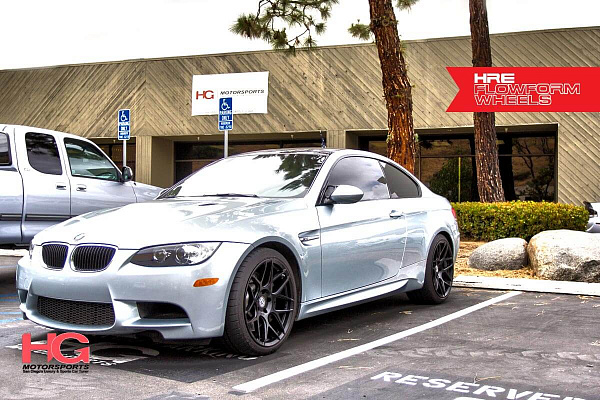 Фото дисков HRE FF01 Черный сатин на BMW 3/M3 (E90)