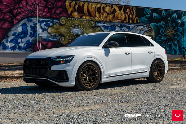 Фото дисков Vossen HFX-1 (5-Lug) Глянцевая бронза на Audi Q8