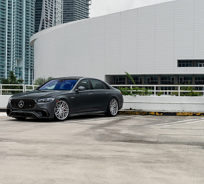 Фото дисков Vossen HF-7 на Mercedes-Benz S-Class (W223)