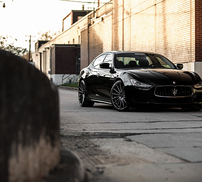 Фото дисков Vossen VFS-2 на Maserati Ghibli