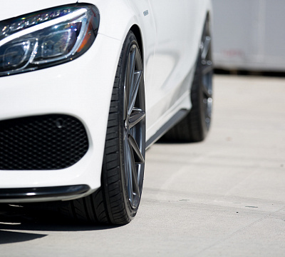 Фото дисков Vossen VFS-10 на Mercedes-Benz C-Class (W205)