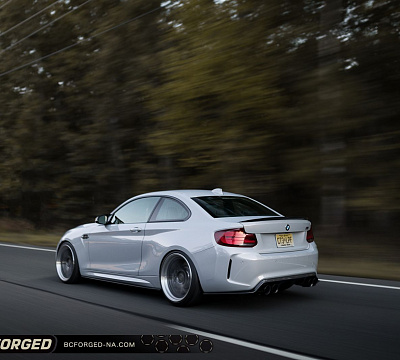 Фото дисков BC Forged HCA381 на BMW 2/M2 (F22/F87)