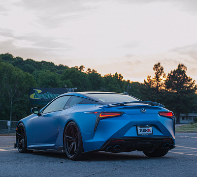 Фото дисков Vossen HF-1 на Lexus LC 500