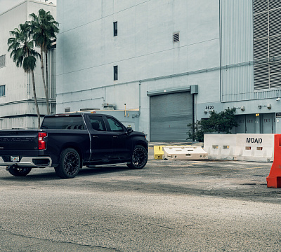 Фото дисков Vossen HFX-1 (6-Lug) на Chevrolet Silverado IV