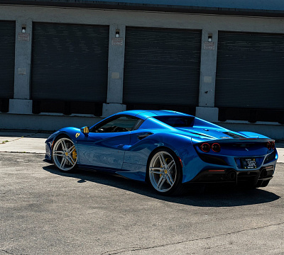 Фото дисков Anrky AN17 на Ferrari F8