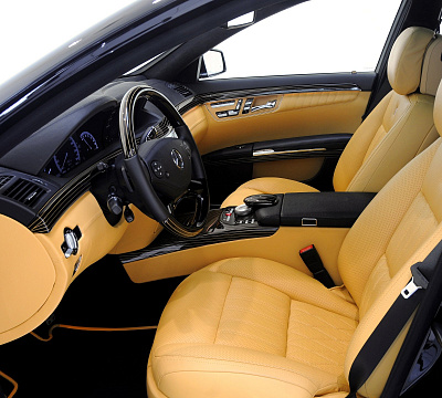 Фото дисков BRABUS Monoblock F (Platinum Edition) на Mercedes-Benz S-Class (W221)