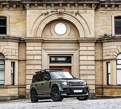 Фото дисков Kahn RS 3.0 на Land Rover Defender II