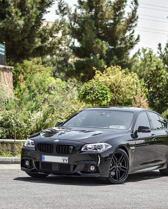 Фото дисков HF-1 Черный сатин на BMW 5/M5 (F10)