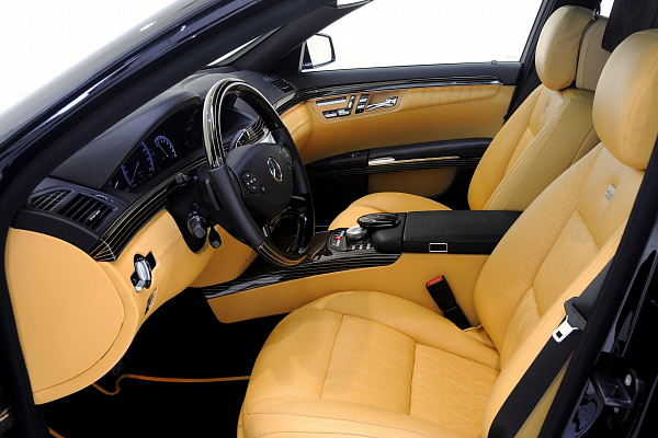 Фото дисков BRABUS Monoblock F (Platinum Edition) Сатиновый лак на Mercedes-Benz S-Class (W221)