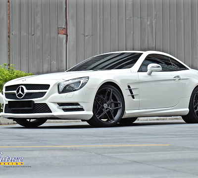 Фото дисков HRE FF11 на Mercedes-Benz SL (R231)