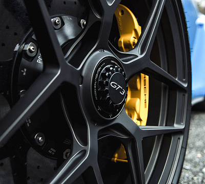 Фото дисков Brixton Forged PF7 на Porsche 911 VII