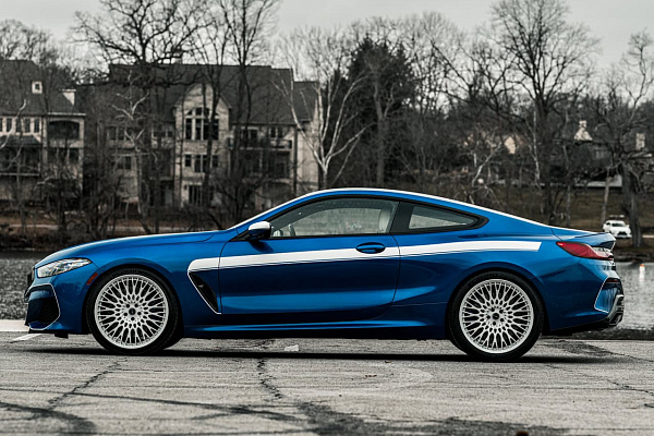 Фото дисков Brixton Forged TR20 Белый глянец на BMW 8/M8