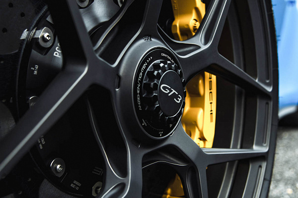 Фото дисков Brixton Forged PF7 Сатиновый темный лак на Porsche 911 VII