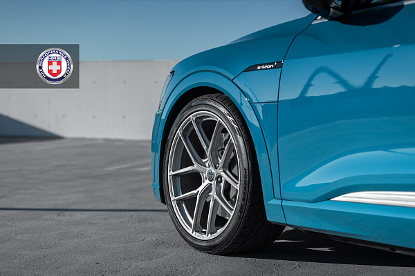 Фото дисков HRE P101SC Сатиновый лак на Audi E-tron