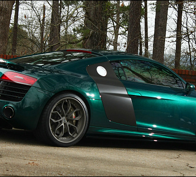 Фото дисков HRE S201 на Audi R8 (Typ 42)