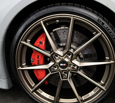 Фото дисков Savini SV-F4 на Acura NSX II
