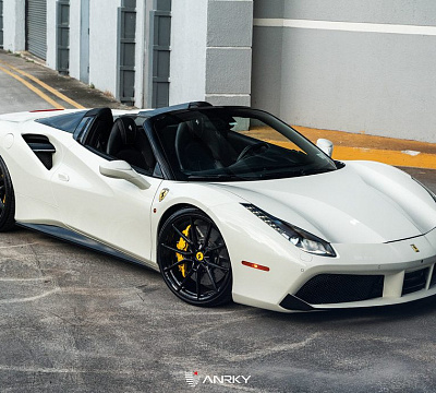 Фото дисков Anrky AN12 на Ferrari 488