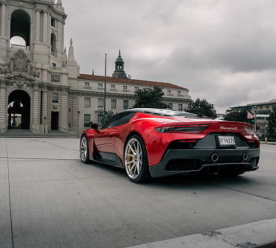 Фото дисков Vossen EVO-2 на Maserati MC20