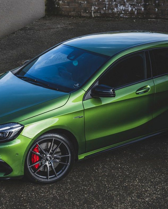 Фото дисков FLD Глянцевый графит на Mercedes-Benz A-Class (W176)