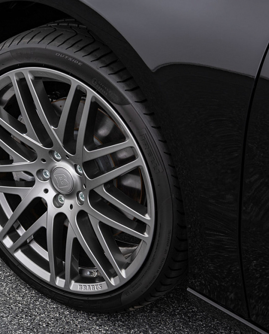 Фото дисков Monoblock F Сатиновый графит на Mercedes-Benz A-Class (W177)