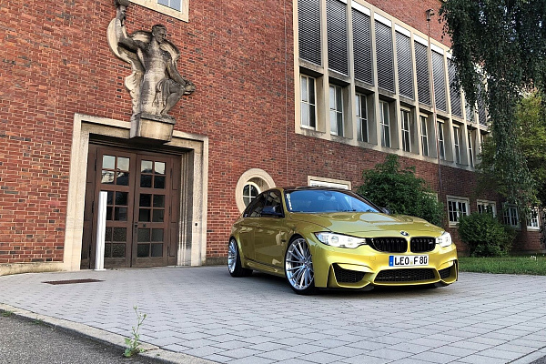 Фото дисков HRE P103 Глянцевый лак на BMW 3/M3 (F3x/F80)