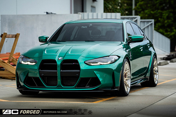 Фото дисков BC Forged HCA165 Сатиновая шампань на BMW 3/M3 (G2x/G80)