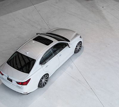 Фото дисков Vossen CV4 на Lexus GS IV