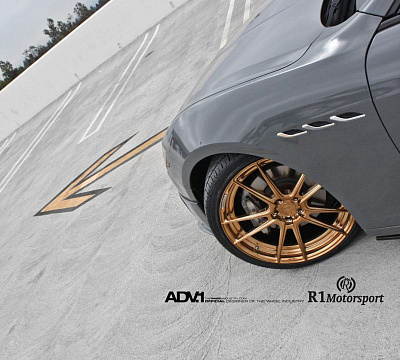 Фото дисков ADV.1 ADV5.2 M.V2 SL на Maserati Ghibli