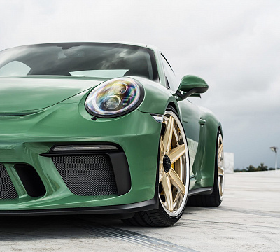 Фото дисков Anrky AN36 на Porsche 911 VII