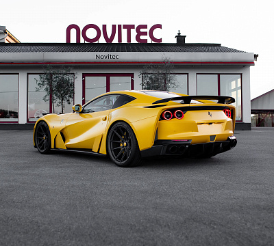 Фото дисков NOVITEC NF10 на Ferrari 812