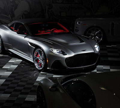 Фото дисков HRE 522M на Aston Martin DBS 3