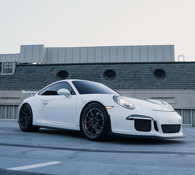 Фото дисков HRE S104SC на Porsche 911 VII