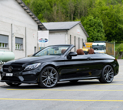 Фото дисков Vossen VFS-10 на Mercedes-Benz C-Class (W205)