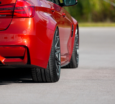 Фото дисков Vossen VFS-4 на BMW 3/M3 (F3x/F80)