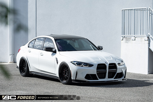 Фото дисков BC Forged LE81 // MLE81 Черный матовый на BMW 3/M3 (G2x/G80)