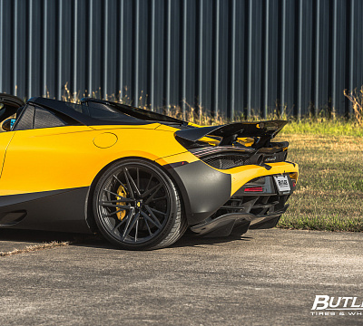 Фото дисков Vossen M-X6 на McLaren 720S