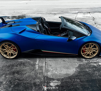 Фото дисков Anrky S1-X2 на Lamborghini Huracan