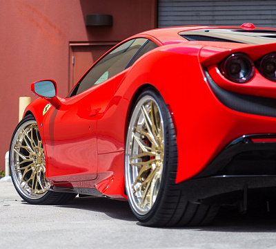Фото дисков Anrky S3-X1 на Ferrari F8