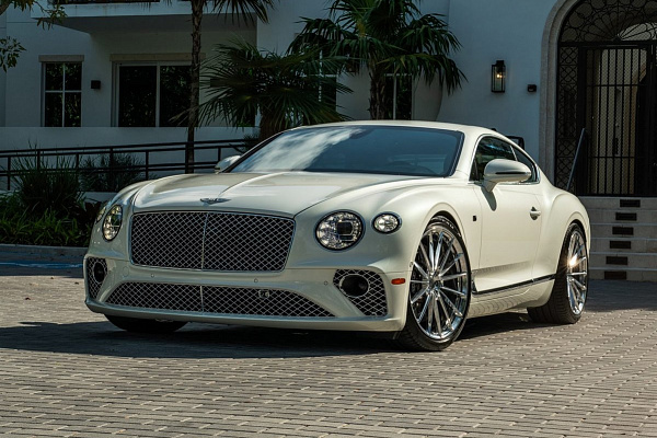 Фото дисков Anrky AN19 Полированный лак на Bentley Continental GT III