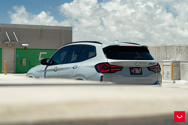 Фото дисков Vossen HF-7 Черный глянец на BMW X3/X3 M (G01/F97)