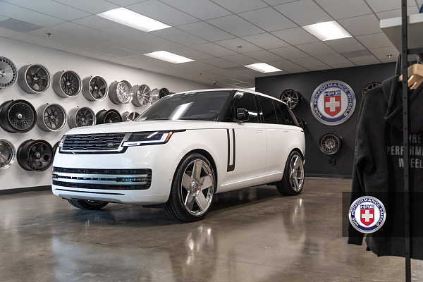 Фото дисков HRE L105M Полированный лак на Range Rover V