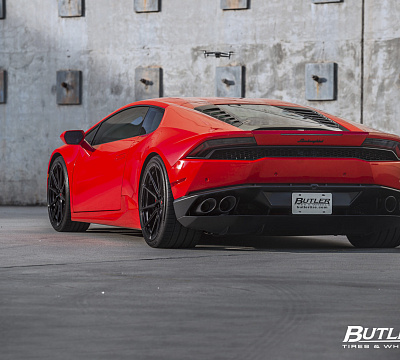 Фото дисков Vossen M-X2 на Lamborghini Huracan
