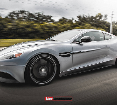 Фото дисков HRE P103 на Aston Martin Vanquish 2